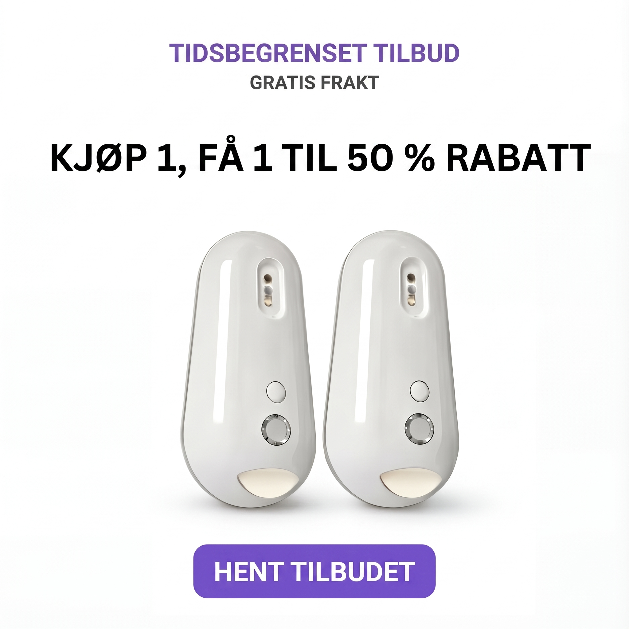Stillera - Selvrensende UV-toalettdesinfiserer og nattlys