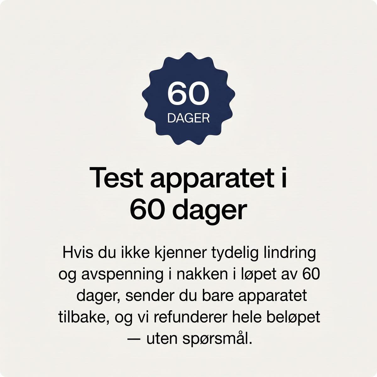 Stillera EMS™ – Nakkemassasje