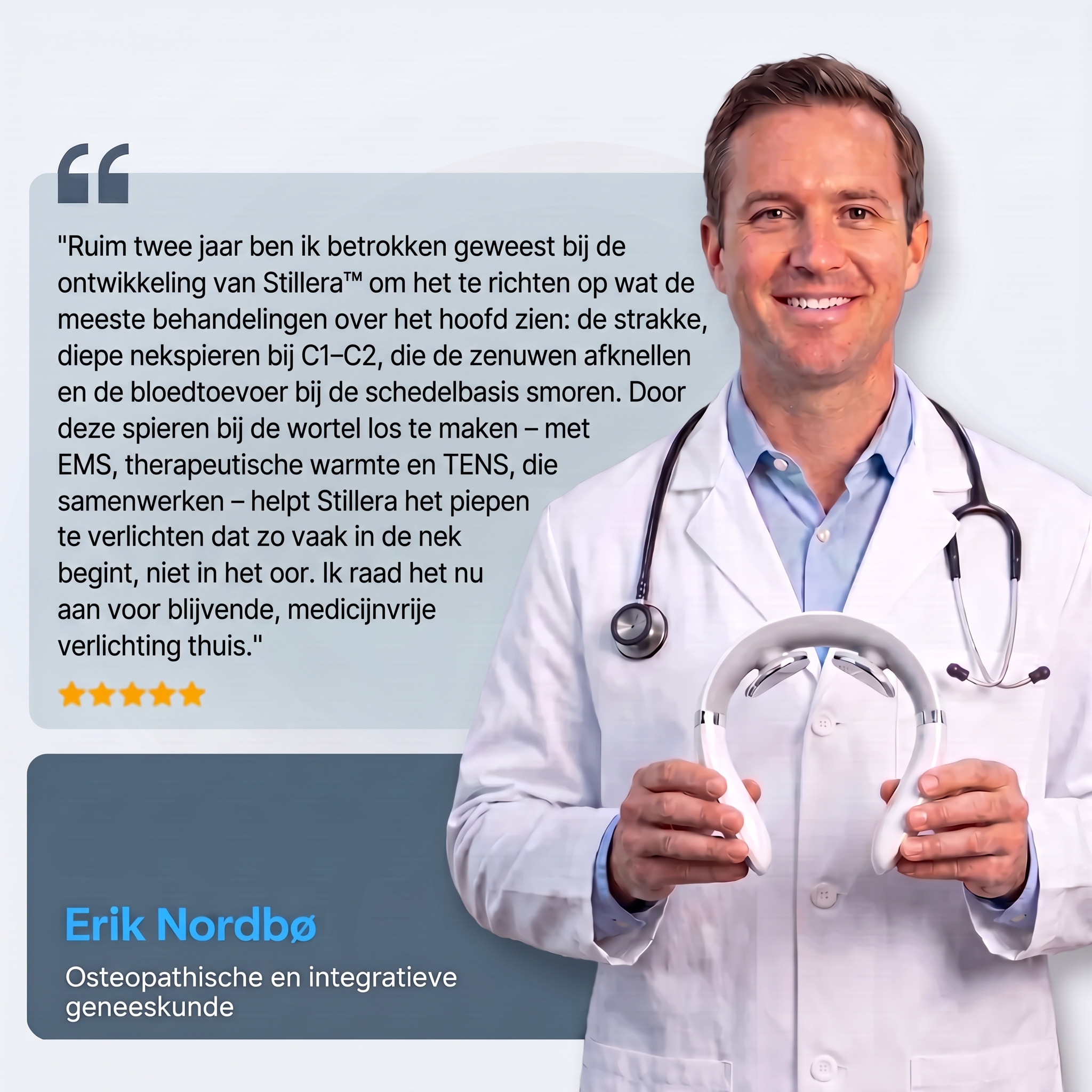 Heb je last van oorsuizen dat maar niet weggaat?