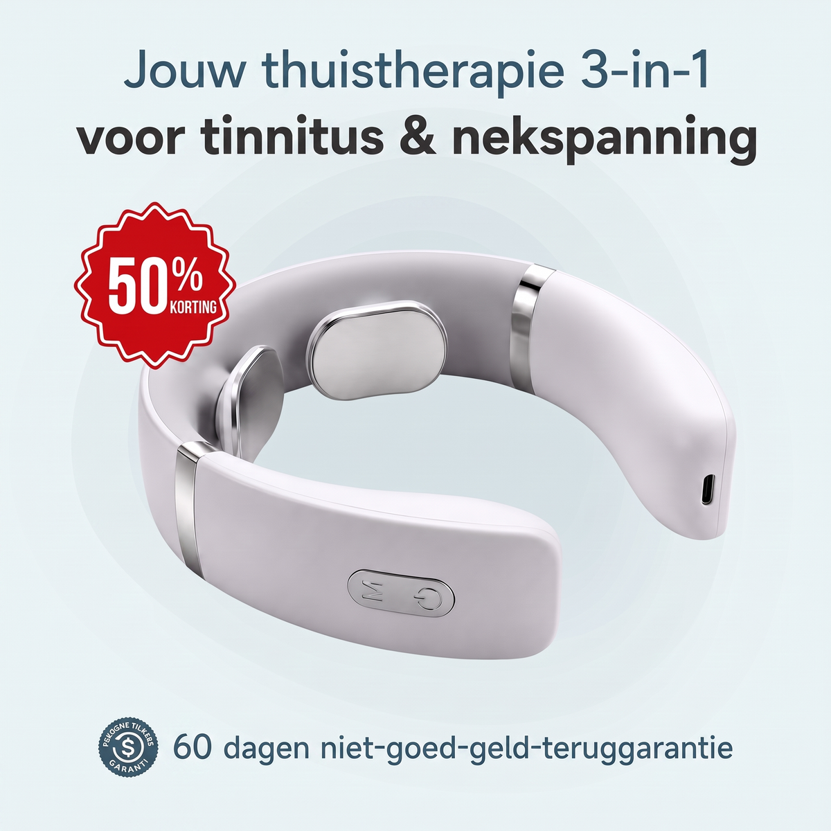 Heb je last van oorsuizen dat maar niet weggaat?